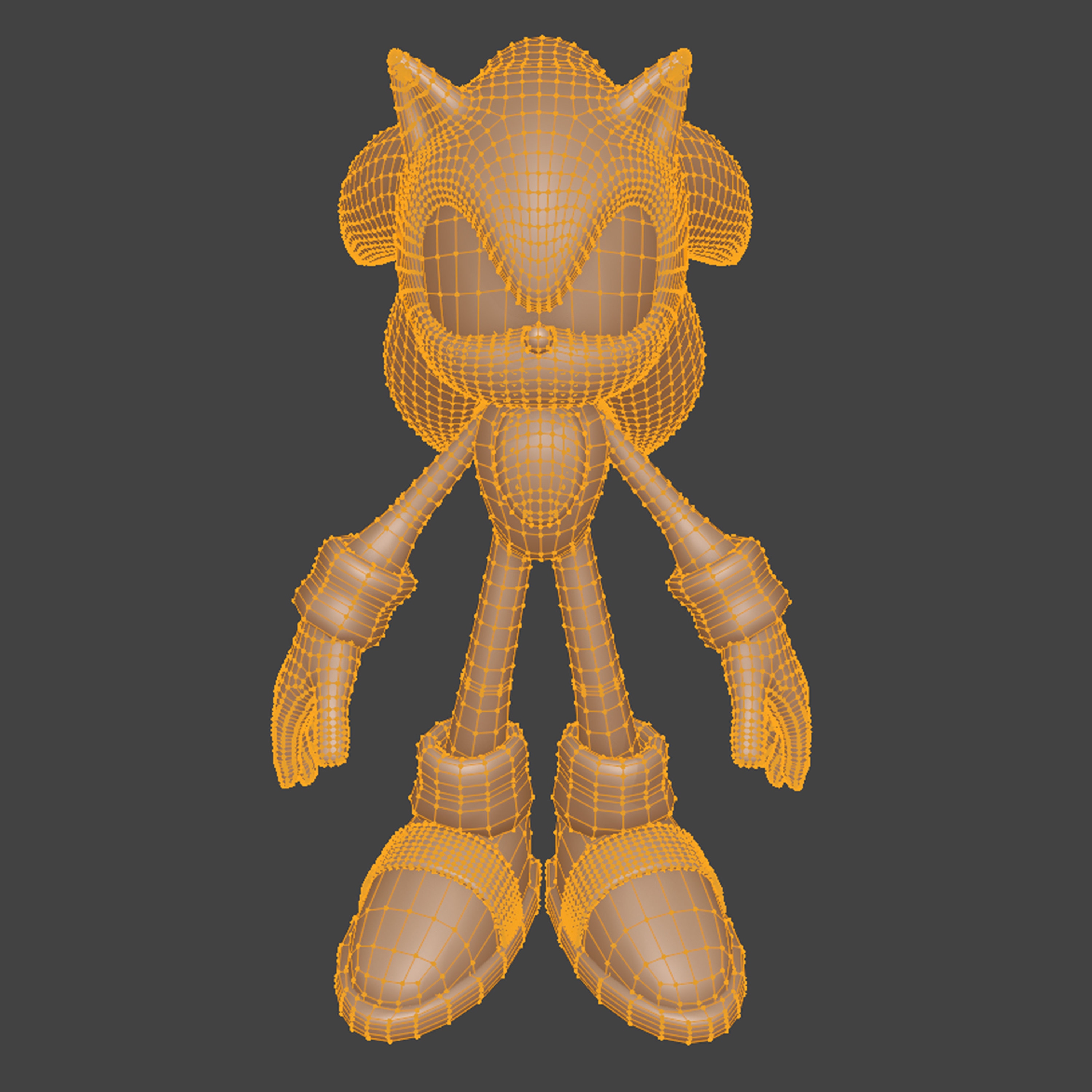 STL file sonic fall guy 🍂・3D print model to download・Cults
