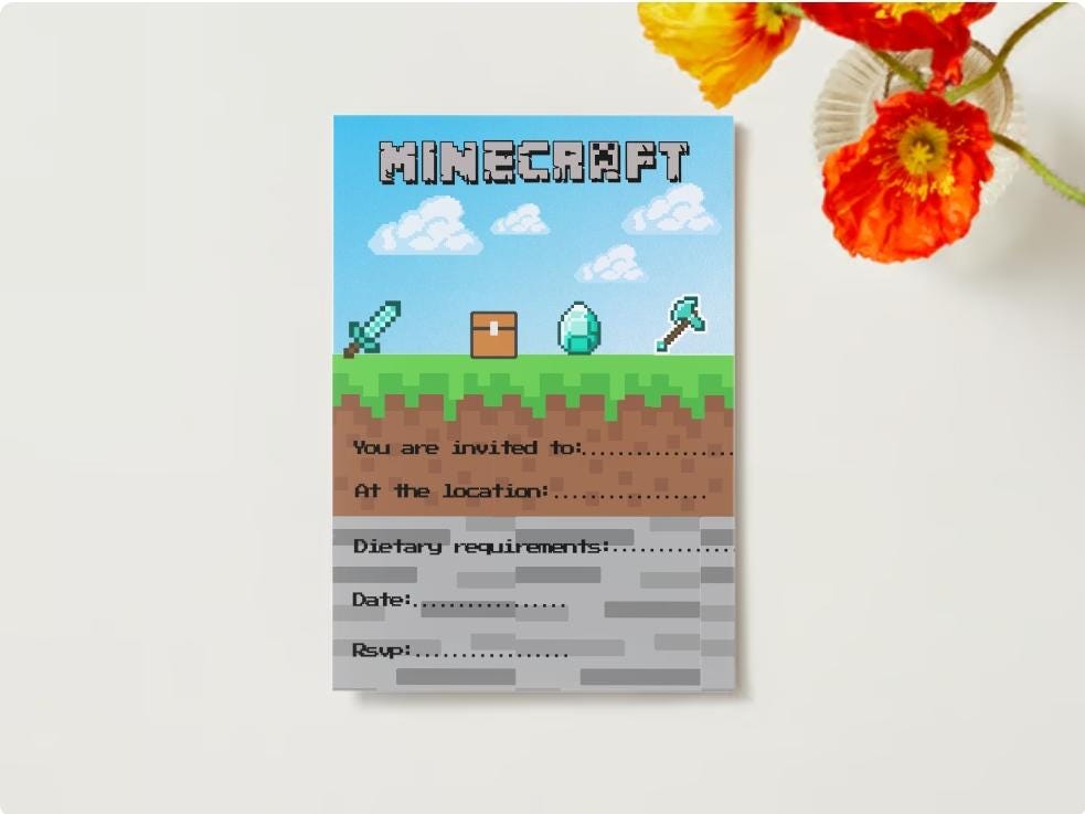 Custom Minecraft Invite - Just Message!