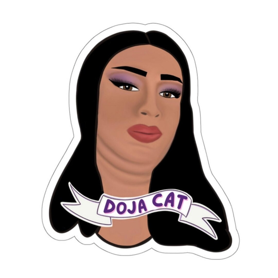 Doja Cat Sticker Etsy