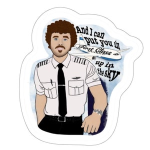 First Class Sticker