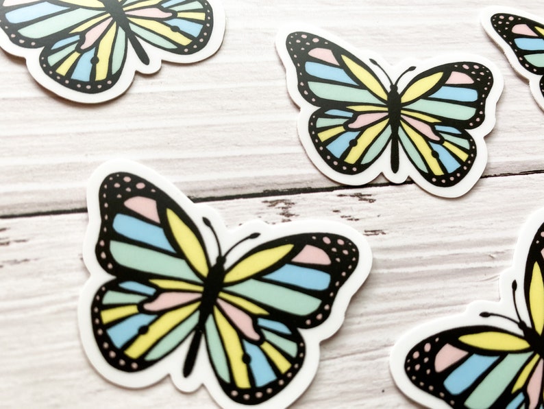 Animal Vinyl Die Cut Stickers Etsy