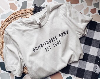 Dumbledores Army | HP Graphic Tee | Harry Potter | Bella Canvas | Book Lover Gift