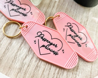 Passenger Princess | Retro | Motel | Keychain