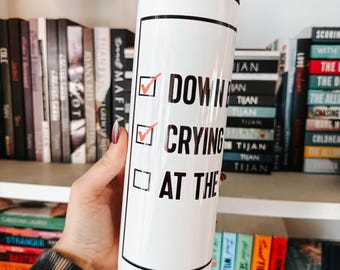 Down Bad Crying At the Gym | Taylor Swift | 20 oz Water Bottle
