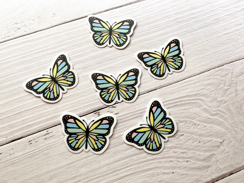 Animal Vinyl Die Cut Stickers Etsy