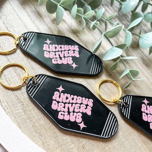 Anxious Drivers Club | Retro-sleutelhanger