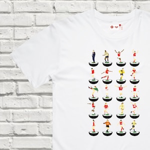 Arsenal Legends Subbuteo-style T-shirt