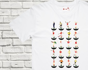 Camiseta Arsenal Legends estilo Subbuteo