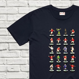Manchester United 1990s Legends Subbuteo-style T-shirt