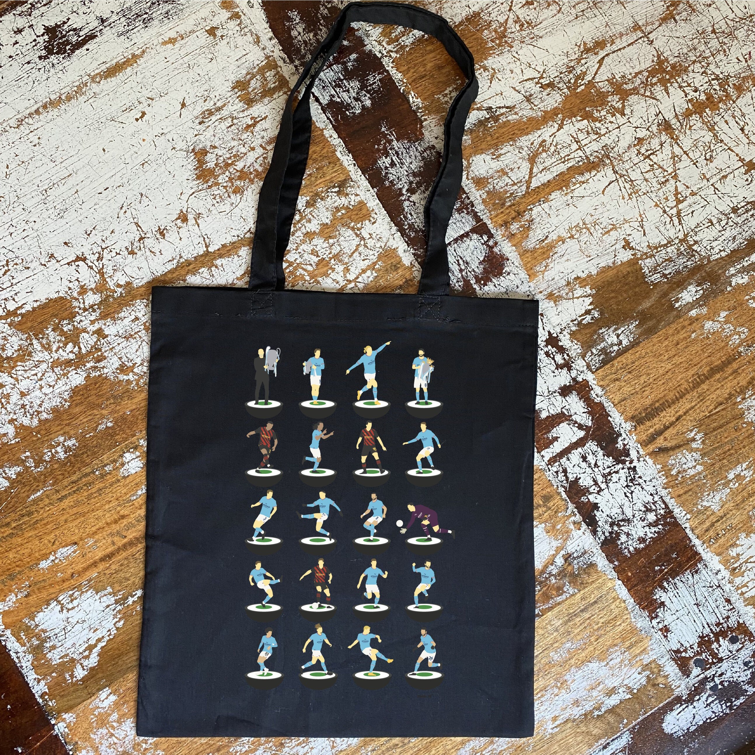 Manchester City Treble Winners Subbuteo-style Tote