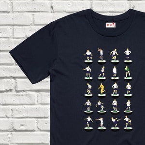 Preston North End Legends Subbuteo-style T-shirt
