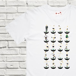 Camiseta estilo Subbuteo do Tottenham Hotspur Legends