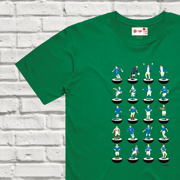 Birmingham City Legends Subbuteo-style T-shirt