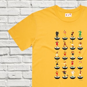 Galatasaray Legends Football Club Subbuteo-style T-shirt