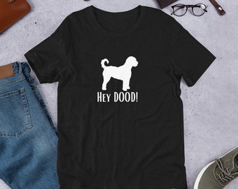 Cute Goldendoodle T-Shirt - Hey Dood! Dog Lover Tee