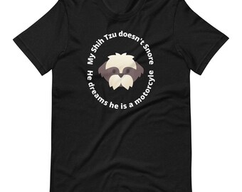 Camiseta engraçada de Shih Tzu - Shih Tzu roncando