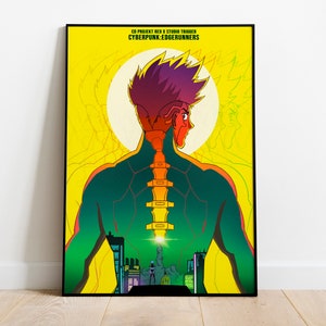 Cyberpunk Edgerunners Poster, Cyberpunk Poster, Wall Art, Rebecca, David, Lucy Poster 12x18 18x24 24x36 HD 4K Poster
