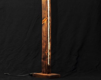 Handmade Wood LED Floor Lamp | Modern Floor LED Lamp | Floor Led Lamp  | Floor Light | Night Light | Accent Lamp | LED Lamp | Standing Light