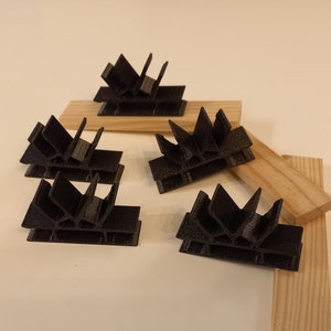 5 Kapla connectors (60 degrees) to make bridges and other structures (kapla etc)