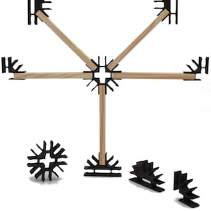 10 Kapla connectors (45 degrees) to make structures (kapla etc.)