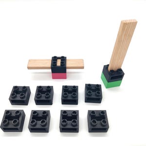 10 Conectores Kapla Duplo para crear muchas estructuras nuevas