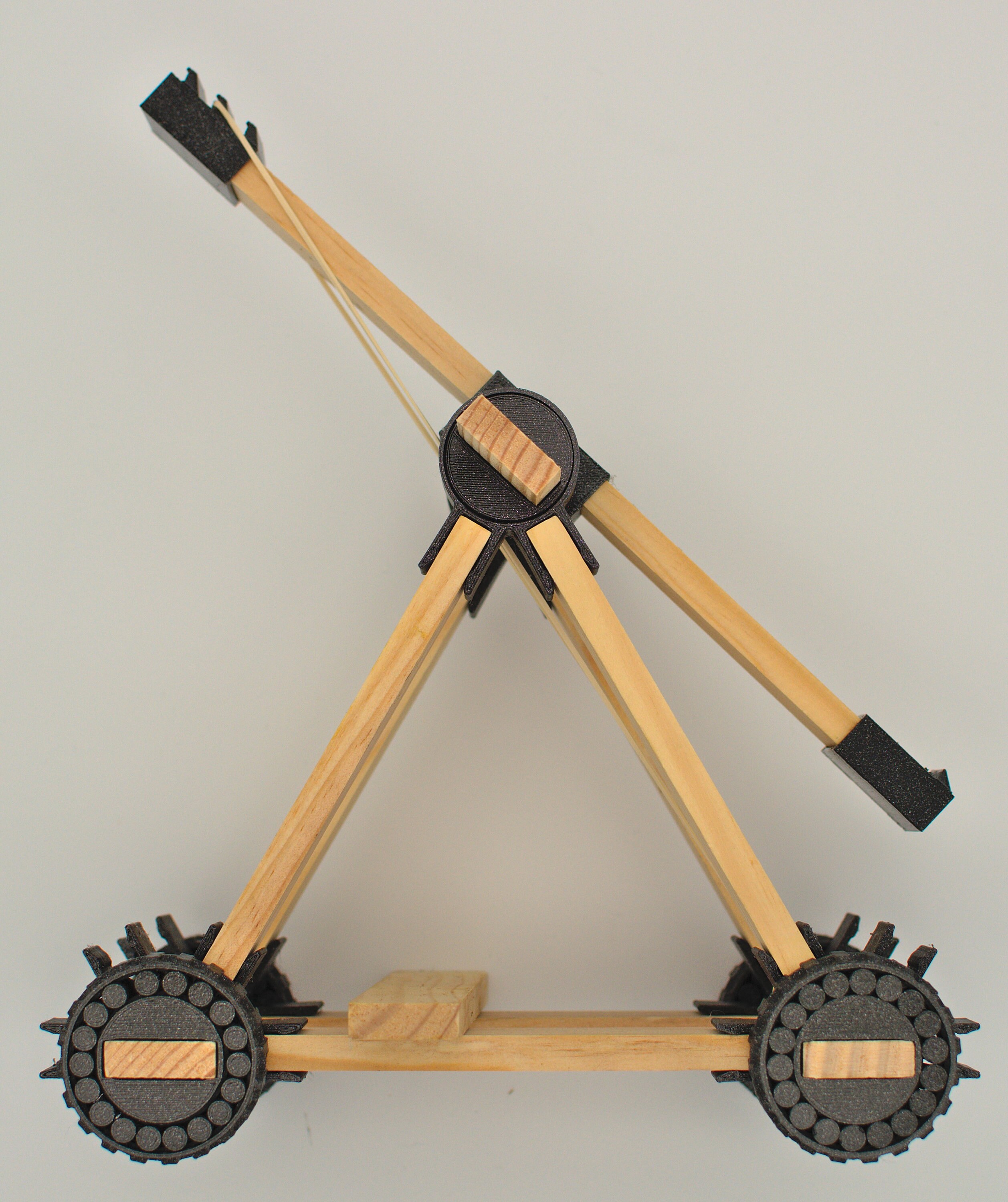CATAPULT FIKA12 ② Katapult Wheel Pack! 9 Kapla Connectors and 4 Wheels to