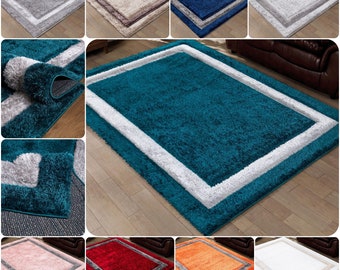 New Design Stylish Shaggy Area Rugs Hallway Runner Living Room Bedroom Carpets