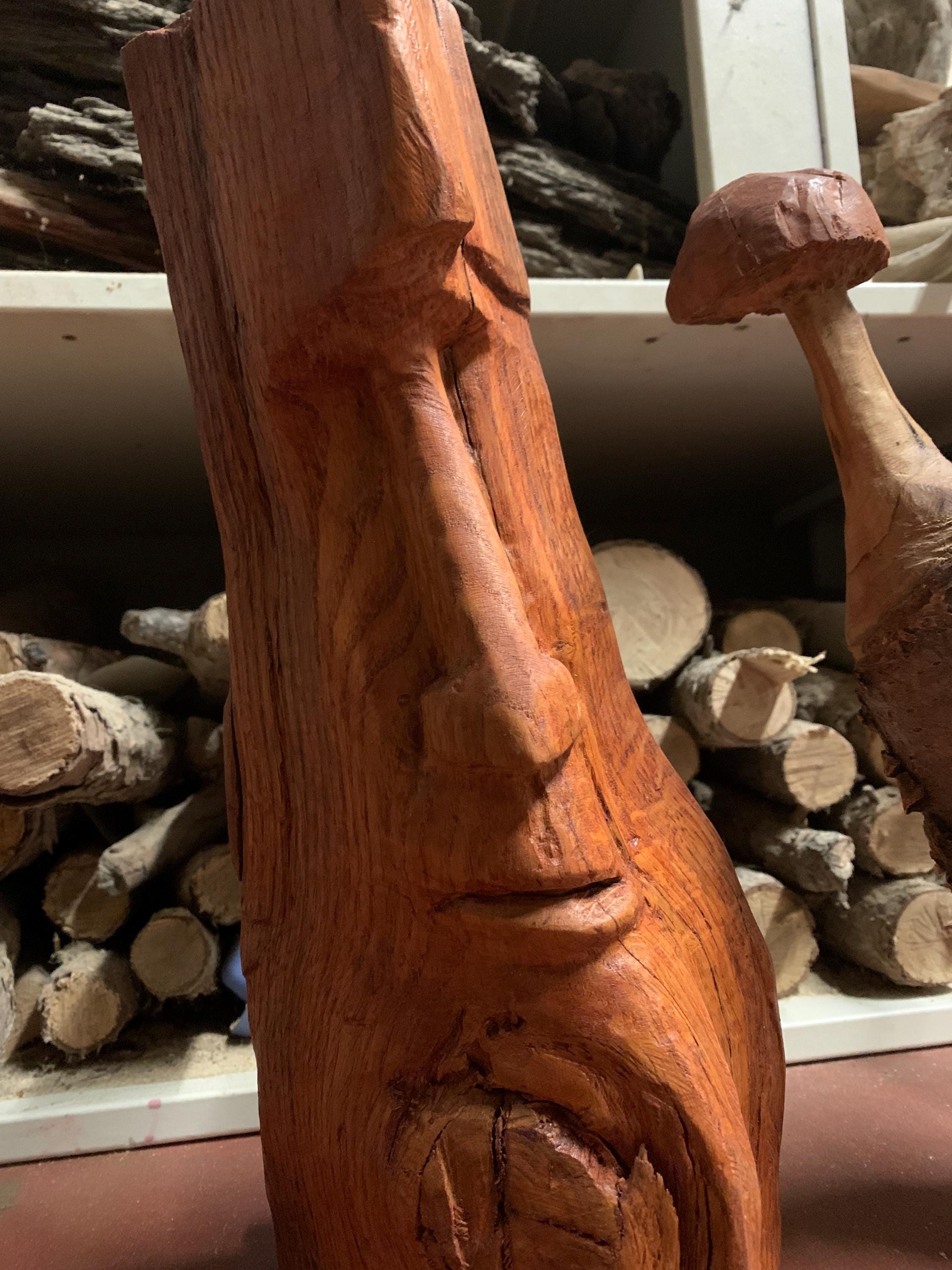 Moai wood carving - Etsy 日本