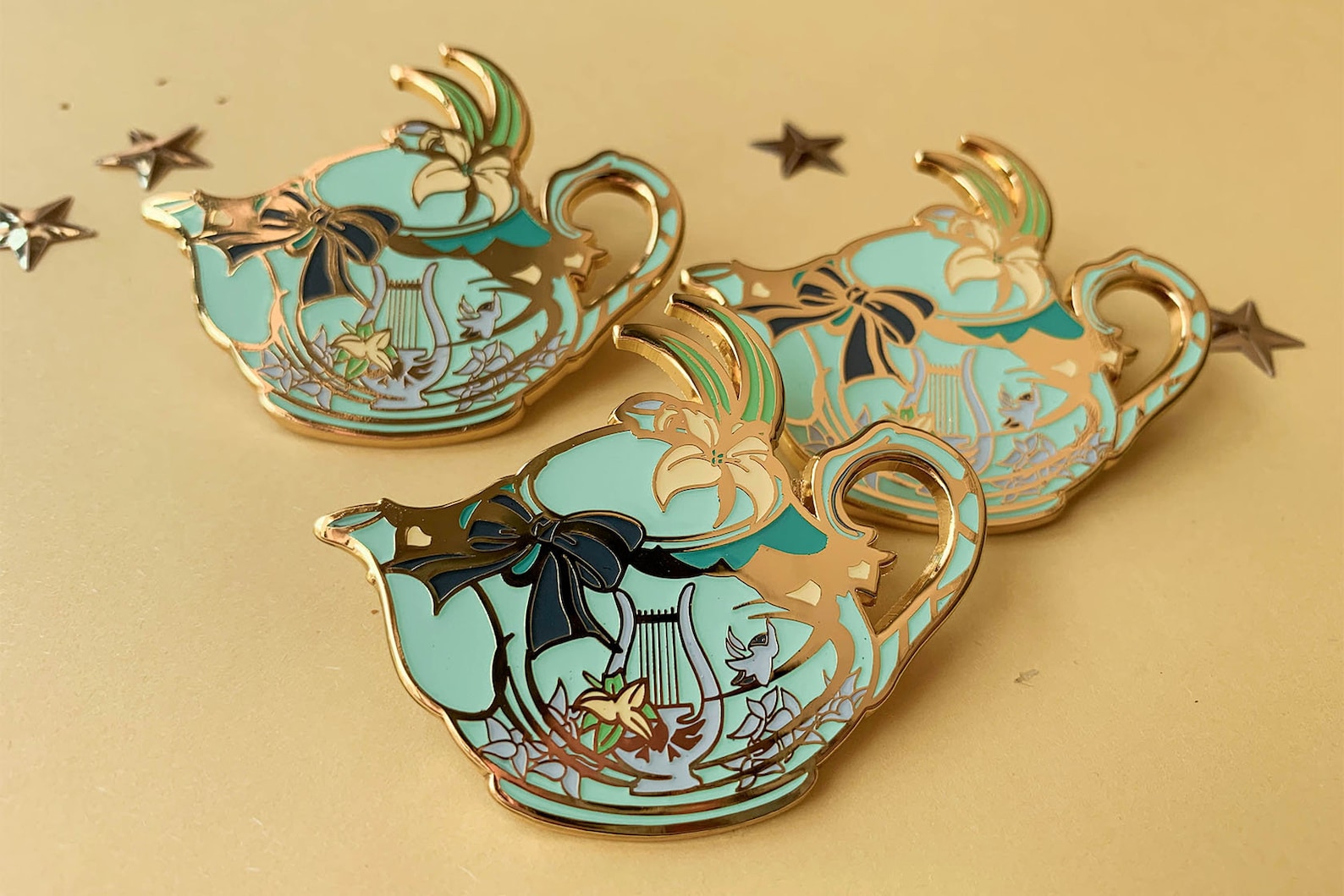 Genshin Teapots Enamel Pins Etsy Australia