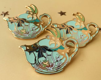 Genshin Teapots Enamel Pins