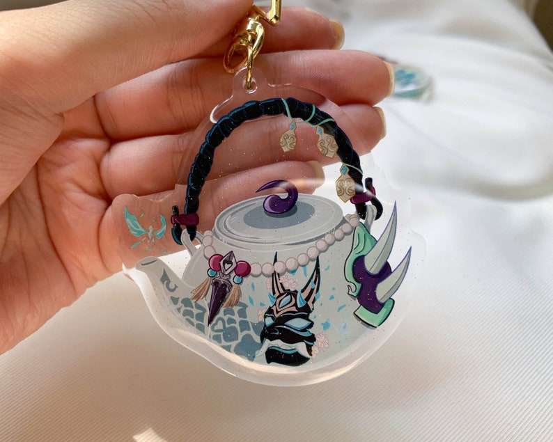Genshin Teapots Acrylic Charms Etsy