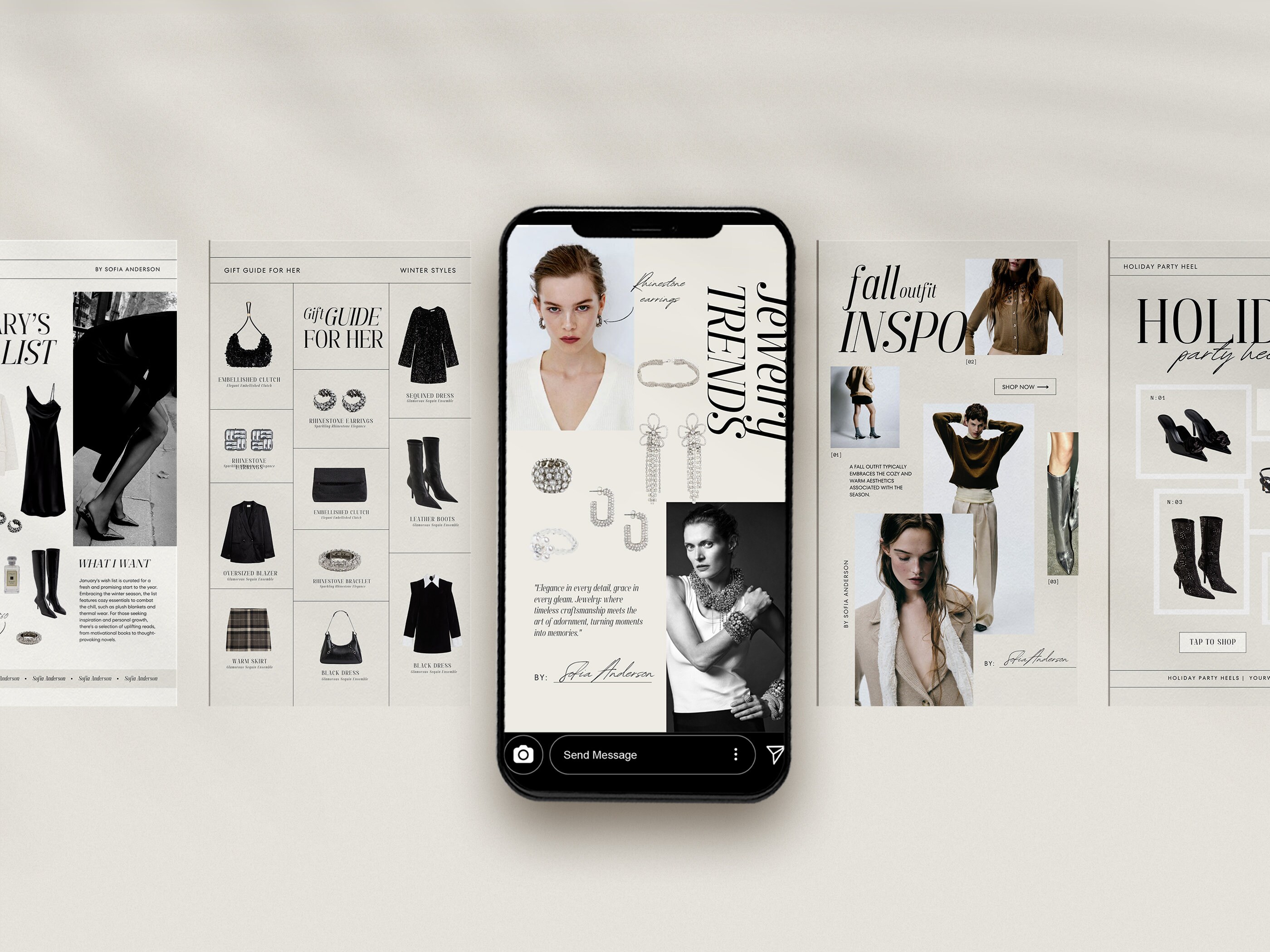 80 Editable Canva LTK Instagram Template, LTK Template, Gift Guide ...