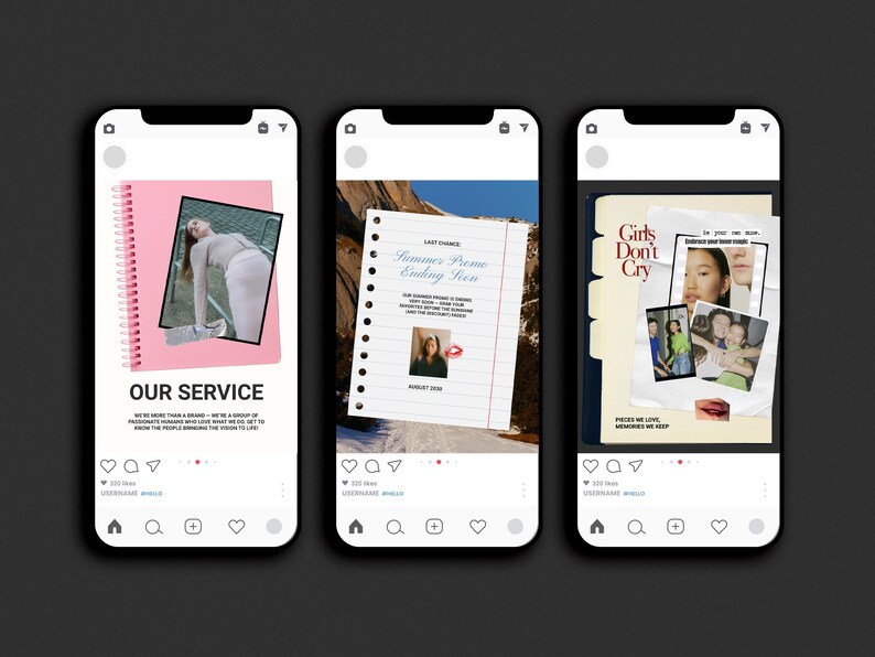 30 Instagram Promo Canva Templates | Portrait Post Bundle for Sales ...