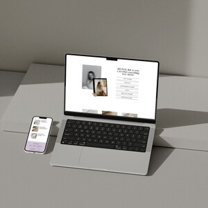 Showit Template, Showit Landing Page Template