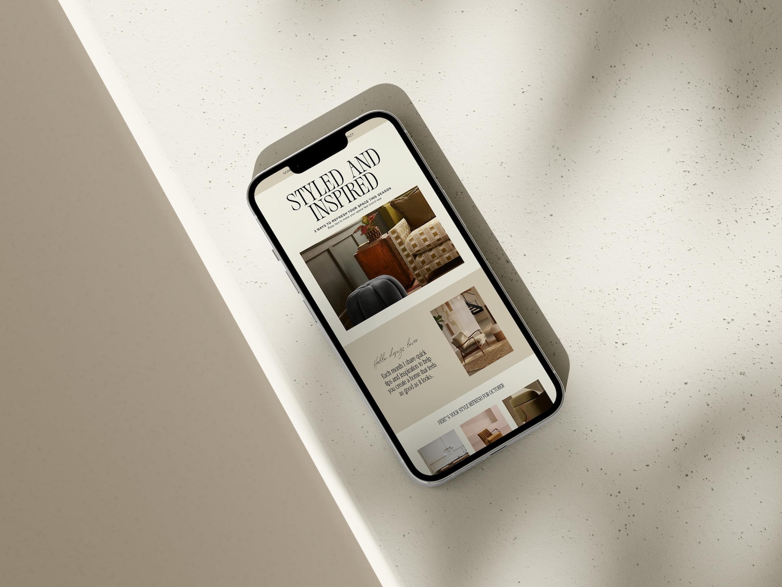 5 Editable Flodesk Email Templates | Interior Design Welcome ...