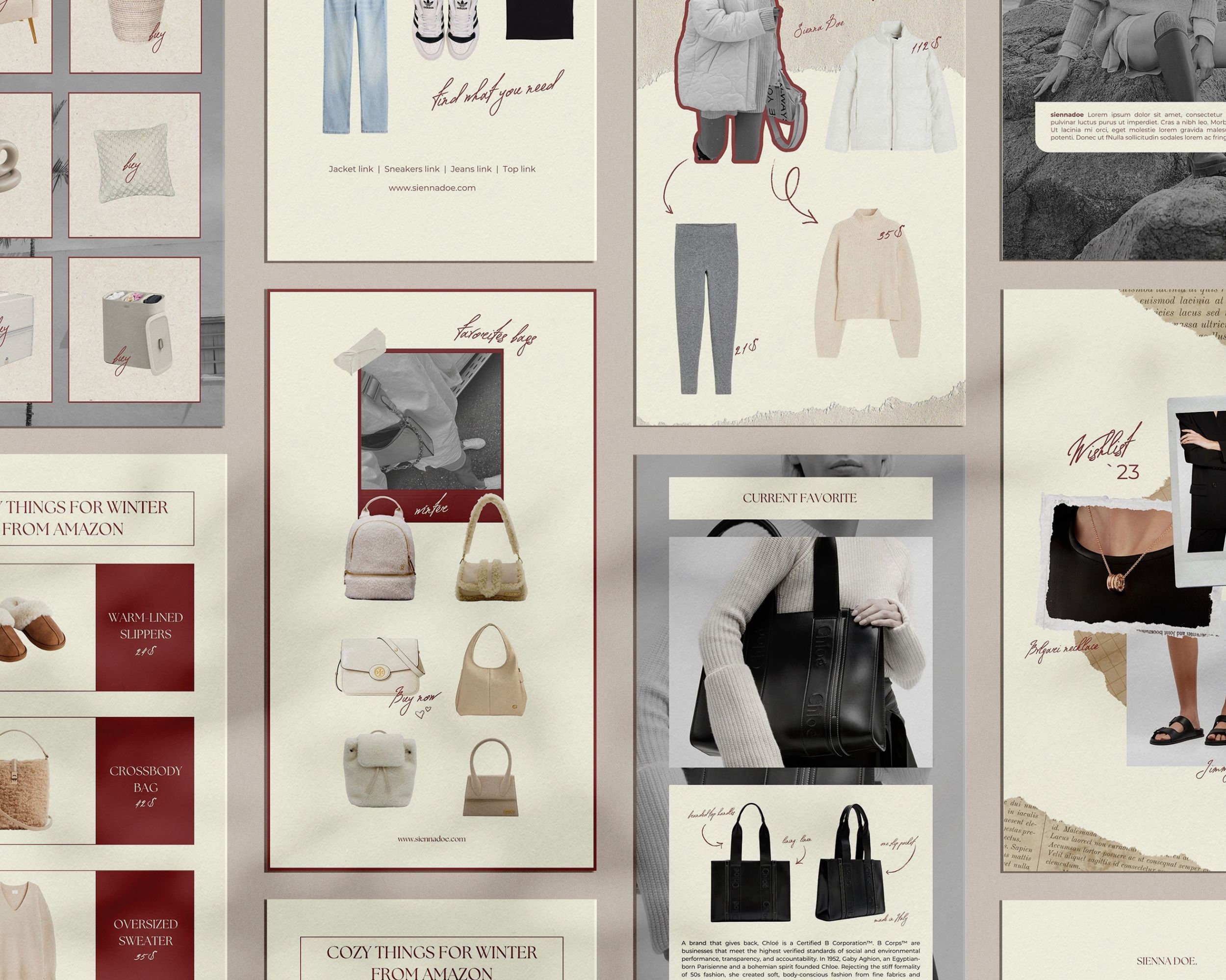 Canva LTK Instagram Story Template, Editable Fashion LTK Canva Template ...