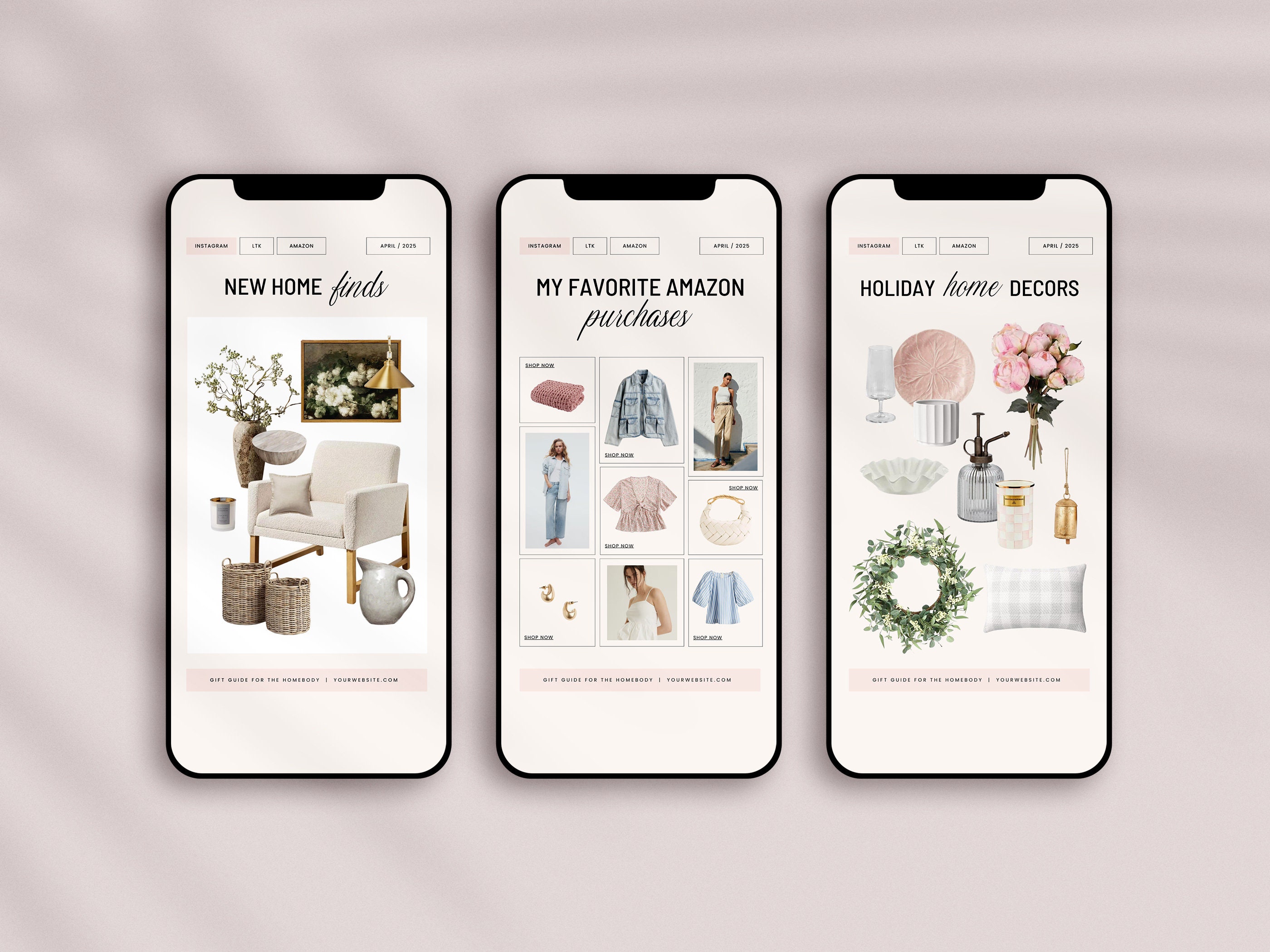 20 Editable Canva LTK Instagram Story Template, Fashion Blogger LTK ...