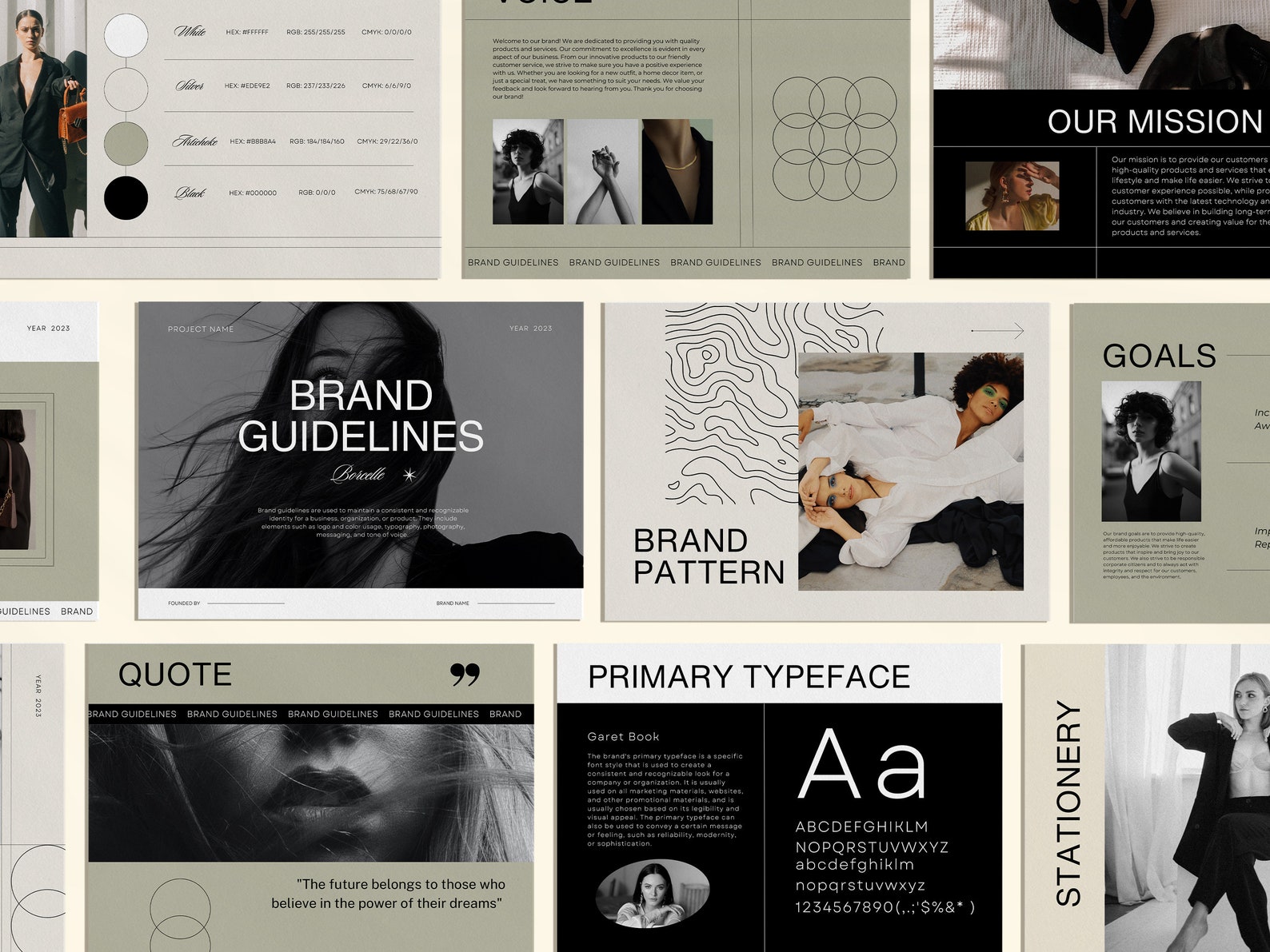 Canva Brand Guidelines Template, Brand Identity Guidelines, Brand Style ...