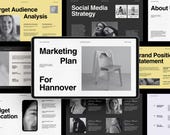20 Page Marketing Plan Canva Template | Editable Strategy Presentation Deck | SWOT Analysis, Social Media Plan, Budget & Timeline