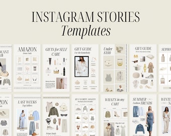 20 Editable Canva LTK Instagram Stories Template, LTK Fashion Canva Template, Instagram story Canva Template, blogger Ltk Product Catalog