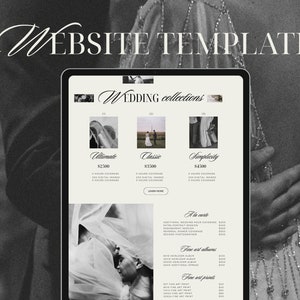 Wedding Photography Guide Canva Website Template with Content, Canva Website, , Wedding Photography Welcome Guide, Photography Pricing Guide image 7