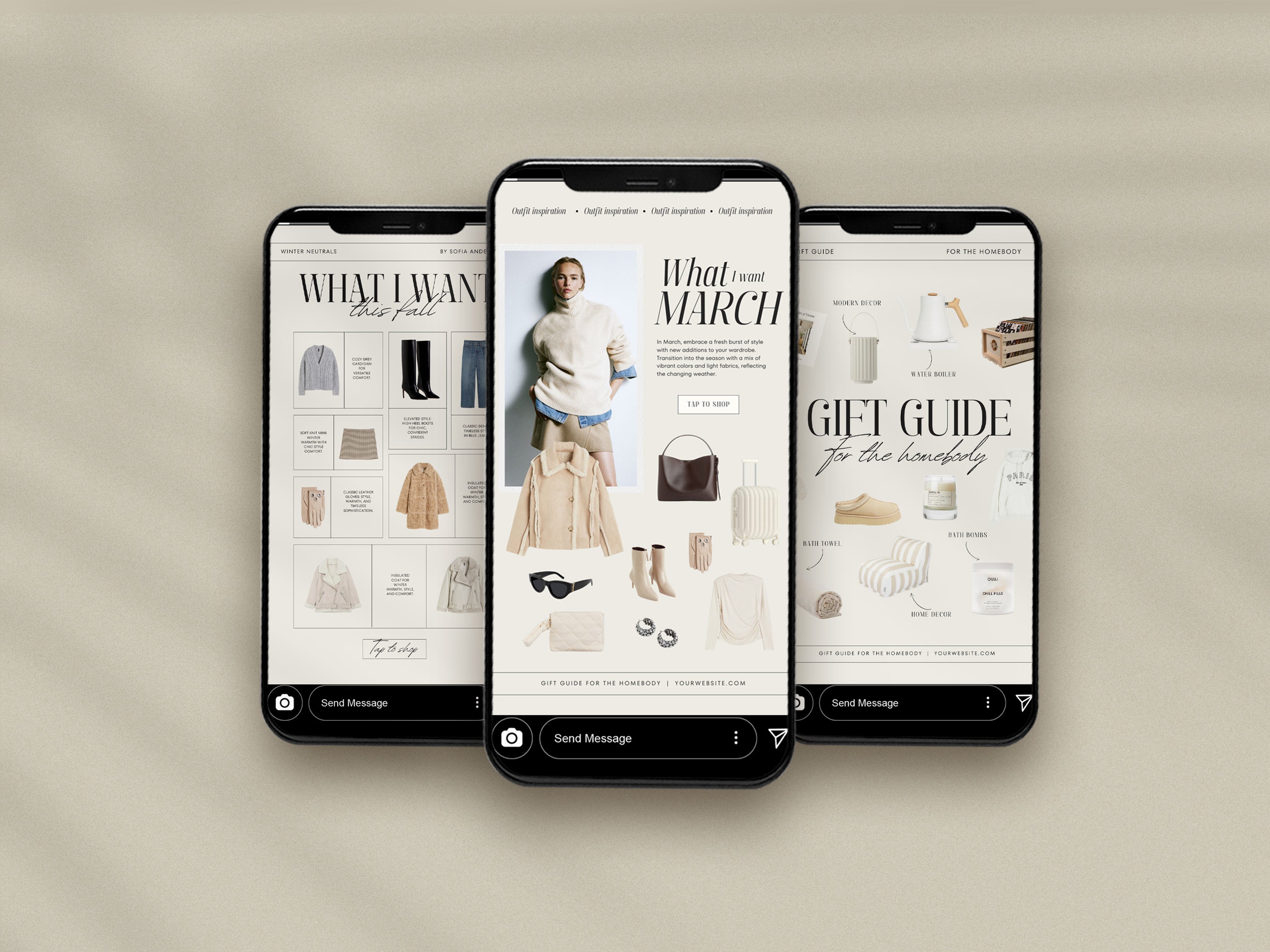 20 LTK & Instagram Story Canva Templates, Editable LTK Fashion Canva ...