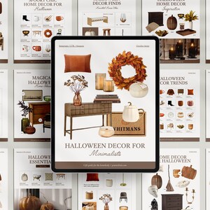 20 Halloween LTK Canva Templates | Editable Instagram Gift Guide Posts for Influencers & Brands | Spooky Social Media Kit