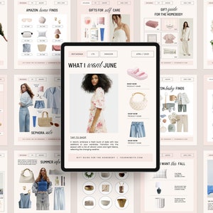 20 Editable LTK Instagram Post Templates | Fashion and Home Decor Gift ...
