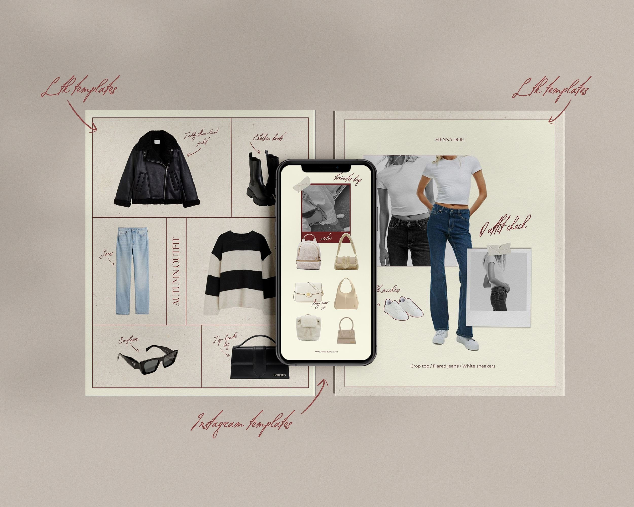 Canva LTK Instagram Story Template, Editable Fashion LTK Canva Template ...