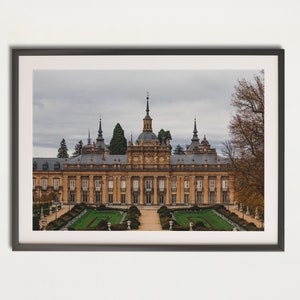 Royal Palace of La Granja - High-Resolution Digital Download - Spanish Architecture Photography