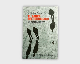 Spanish book - El saber del ciudadano, by Aurelio Arteta