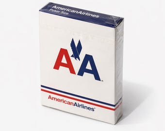 Vintage American Airlines Playing Cards | Sealed NOS Poker Deck