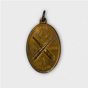 médaille militaire vintage - Santa Barbara de los Artilleros, Espagne, 1893