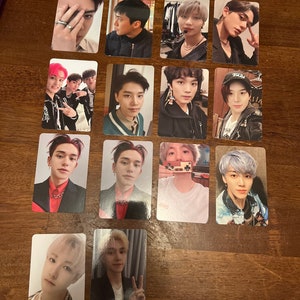 Tarjetas fotográficas oficiales de EXO SUPERM NCT